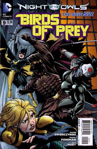 BIRDS OF PREY #9 (NIGHT OF THE OWLS) - Packrat Comics