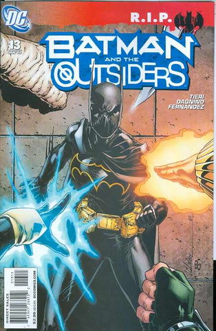 BATMAN AND THE OUTSIDERS #13 RIP - Packrat Comics