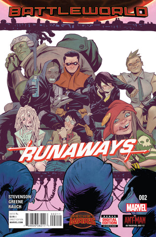 RUNAWAYS #2 SWA - Packrat Comics