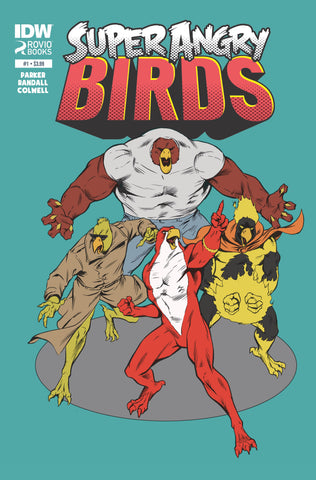 ANGRY BIRDS SUPER ANGRY BIRDS #1 (OF 4) - Packrat Comics