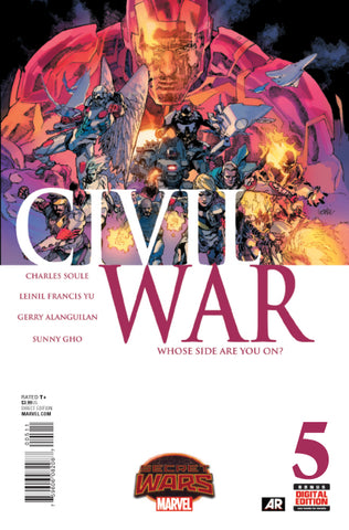 CIVIL WAR #5 SWA - Packrat Comics