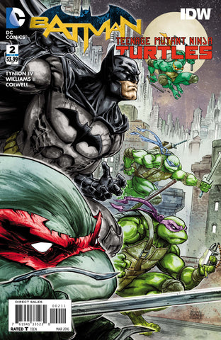 BATMAN TEENAGE MUTANT NINJA TURTLES #2 (OF 6) - Packrat Comics