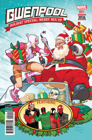 GWENPOOL HOLIDAY SPECIAL MERRY MIX UP - Packrat Comics