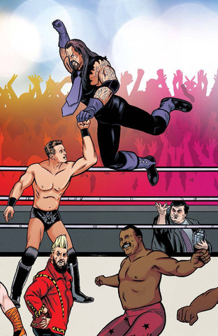 WWE #4 UNLOCK ROYAL RUMBLE CONNECTING VAR - Packrat Comics