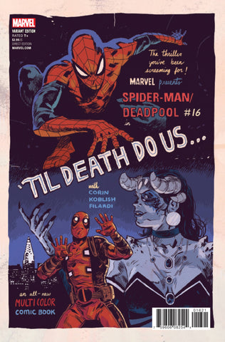 SPIDER-MAN DEADPOOL #16 REIS POSTER VAR - Packrat Comics