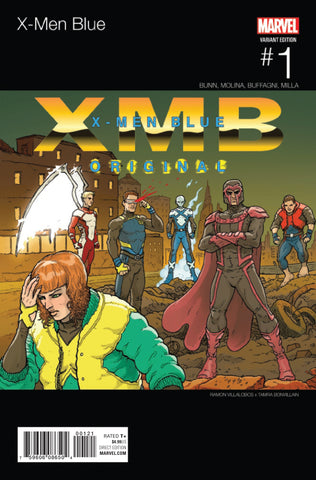 X-MEN BLUE #1 VILLALOBOS HIP HOP VAR - Packrat Comics