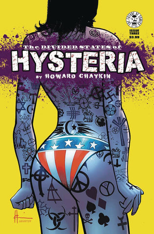 DIVIDED STATES OF HYSTERIA #3 (MR) - Packrat Comics