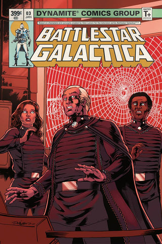 BATTLESTAR GALACTICA CLASSIC #3 CVR B HDR - Packrat Comics