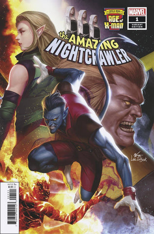AGE OF X-MAN AMAZING NIGHTCRAWLER #1 (OF 5) INHYUK LEE CONNE - Packrat Comics