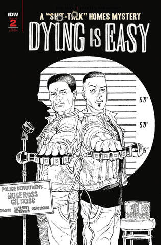 DYING IS EASY #2 (OF 5) 10 COPY INCV B&W RODRIGUEZ - Packrat Comics