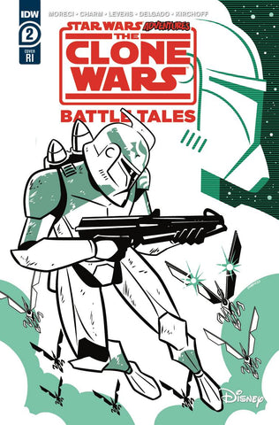 STAR WARS ADVENTURES CLONE WARS #2 (OF 5) 10 COPY INCV CHARM - Packrat Comics