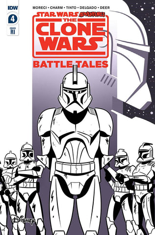 STAR WARS ADVENTURES CLONE WARS #4 (OF 5) 10 COPY INCV CHARM - Packrat Comics