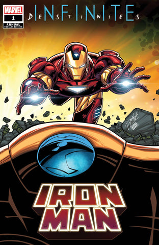 IRON MAN ANNUAL #1 RON LIM CONNECTING VAR (RES) - Packrat Comics