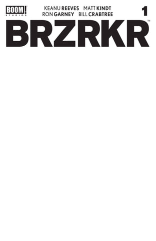 BRZRKR (BERZERKER) #1 CVR E BLANK SKETCH VAR (MR) - Packrat Comics