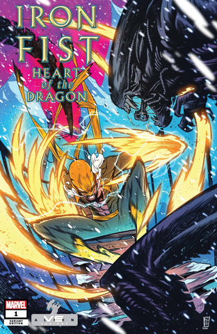 IRON FIST HEART OF DRAGON #1 (OF 6) JACINTO MARVEL VS ALIEN - Packrat Comics