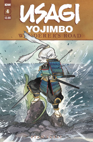 USAGI YOJIMBO WANDERERS ROAD #4 (OF 6) PEACH MOMOKO CVR - Packrat Comics