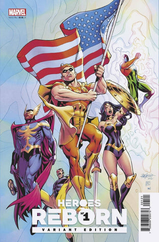 HEROES REBORN #1 (OF 7) PACHECO SQUADRON SUPREME VAR - Packrat Comics