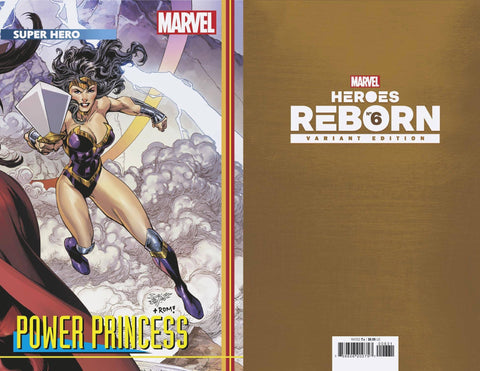 HEROES REBORN #6 (OF 7) BAGLEY CONNECTING TRADING CARD VAR - Packrat Comics