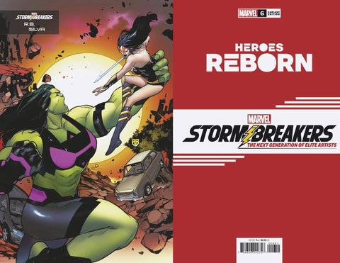 HEROES REBORN #6 (OF 7) SILVA STORMBREAKERS VAR - Packrat Comics
