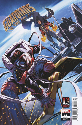 GUARDIANS OF THE GALAXY #18 MILES MORALES 10TH ANNIV VAR ANH - Packrat Comics