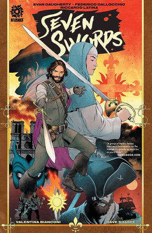 SEVEN SWORDS TP - Packrat Comics