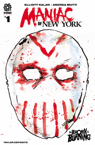 MANIAC OF NEW YORK BRONX BURNING #1 CVR B MUTTI MASK VAR - Packrat Comics