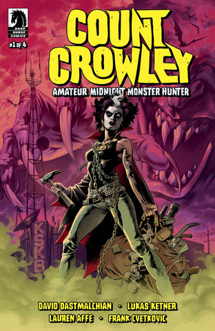 COUNT CROWLEY AMATEUR MIDNIGHT MONSTER HUNTER #1 (OF 4) - Packrat Comics