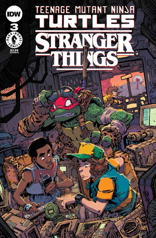 TMNT X STRANGER THINGS #3 CVR B CORONA - Packrat Comics
