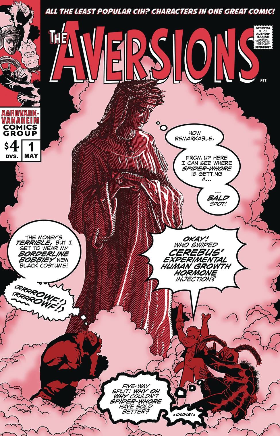 AARDVARK VANAHEIM COMIC BOOK CIH PRESENTS AVERSIONS ONE SHOT
