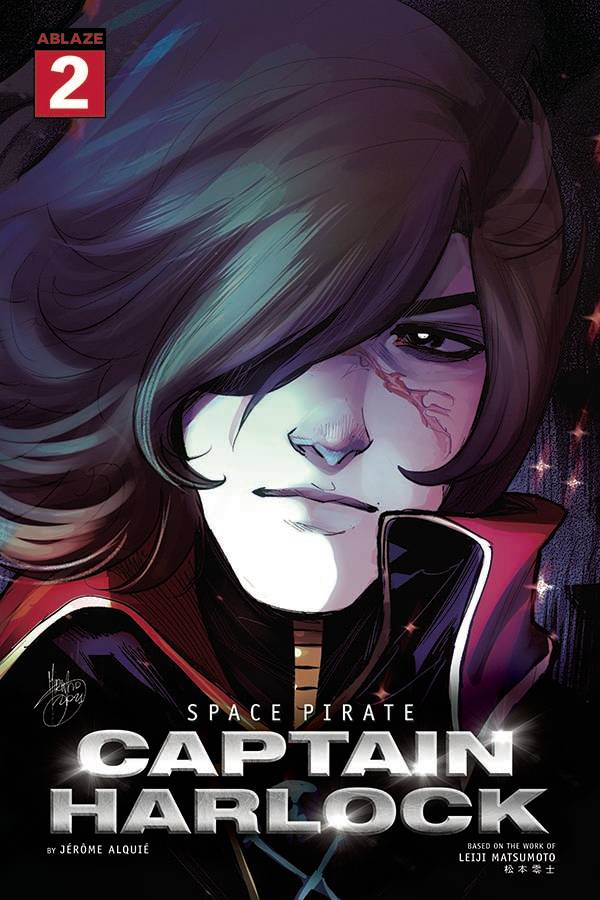 ABLAZE COMIC BOOK SPACE PIRATE CAPT HARLOCK #2 CVR A MIRKA ANDOLFO