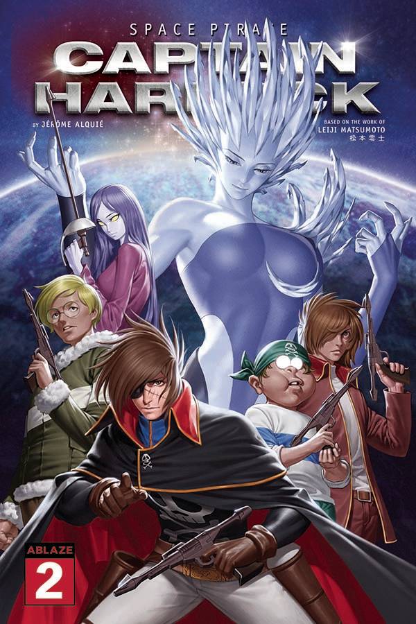 ABLAZE COMIC BOOK SPACE PIRATE CAPT HARLOCK #2 CVR B JUNGGEUN YOON