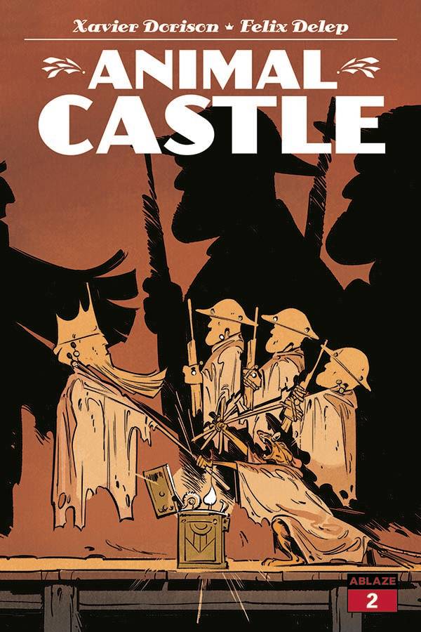 ABLAZE COMIC BOOK VF/NM ANIMAL CASTLE #2 CVR B DELEP AZELAR THE RAT (MR)