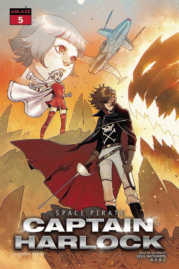 ABLAZE COMIC BOOKS SPACE PIRATE CAPT HARLOCK #5 CVR A BENGAL