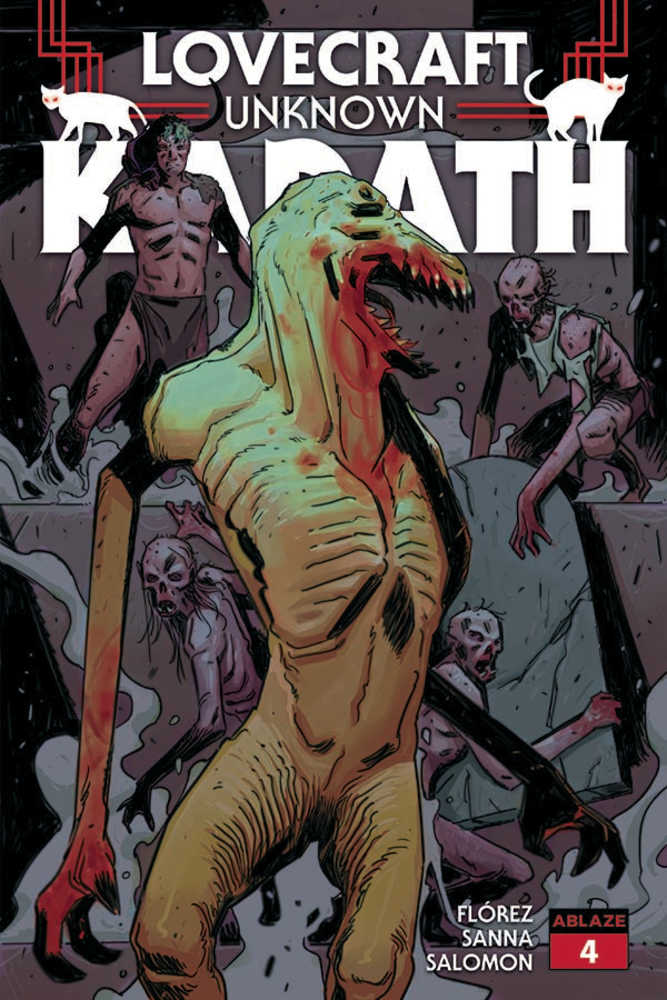 ABLAZE PUBLISHING COMIC BOOK Lovecraft Unknown Kadath #4 Cover A Salomon (Mature)