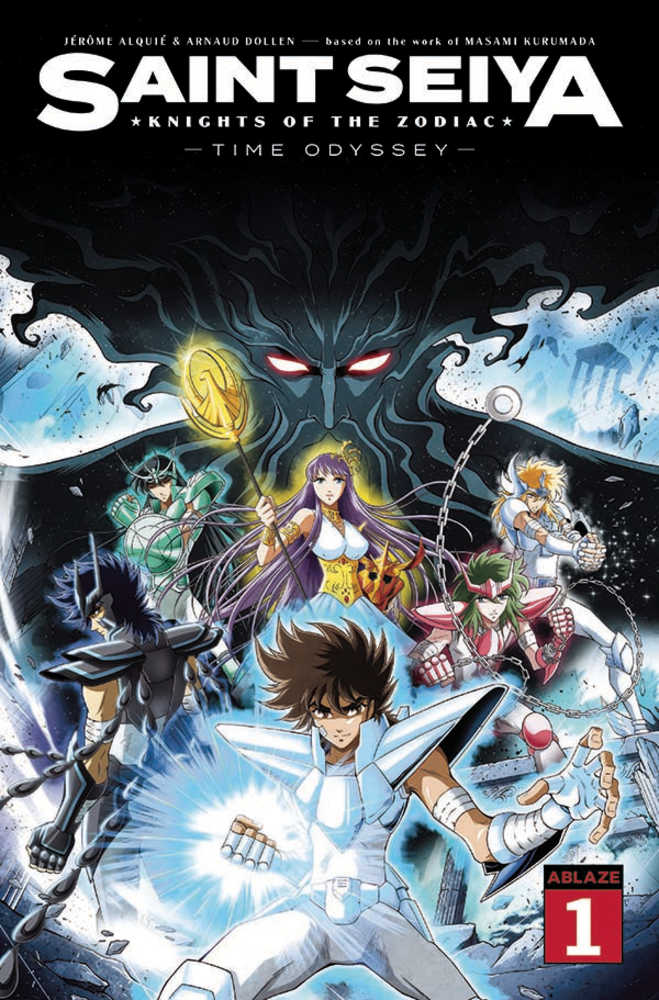 ABLAZE PUBLISHING COMIC BOOK Saint Seiya Knights Of Zodiac Time Odyssey #1 Cover A Jerome A