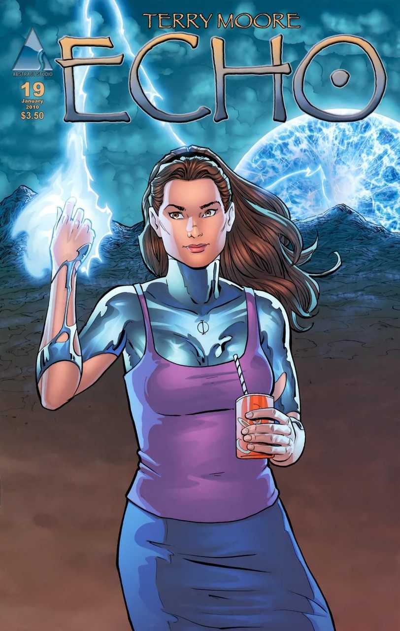 ABSTRACT STUDIOS Comics VF/NM TERRY MOORES ECHO #19