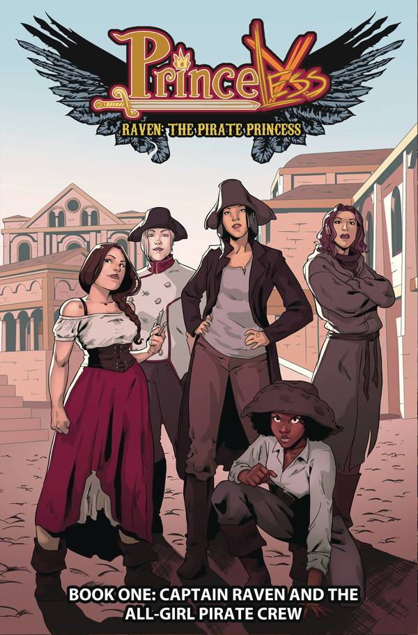 ACTION LAB ENTERTAINMENT KIDS PRINCELESS RAVEN PIRATE PRINCESS TP VOL 01 ALL GIRL PIRATE C