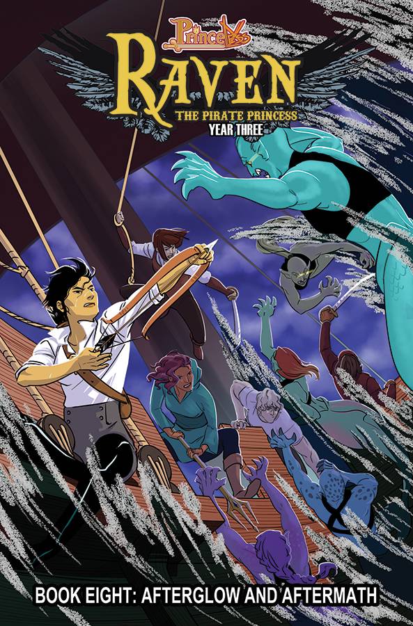 ACTION LAB ENTERTAINMENT KIDS PRINCELESS RAVEN PIRATE PRINCESS TP VOL 08 AFTERGLOW AND AFT