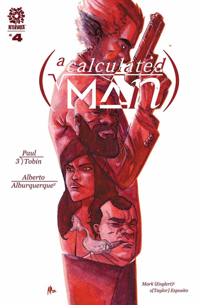 AFTERSHOCK COMICS COMIC BOOK A Calculated Man #4