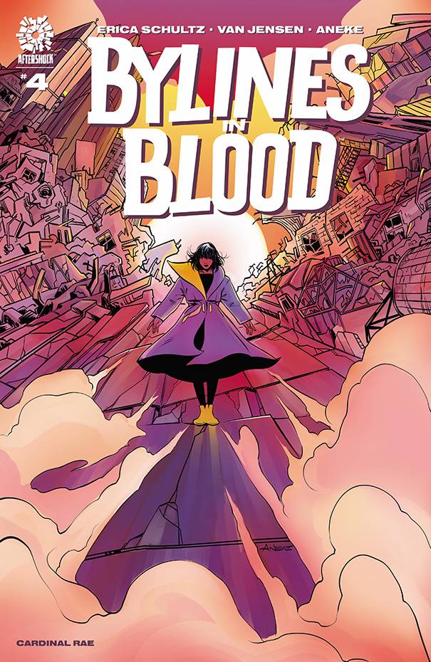 AFTERSHOCK COMICS COMIC BOOK BYLINES IN BLOOD #4