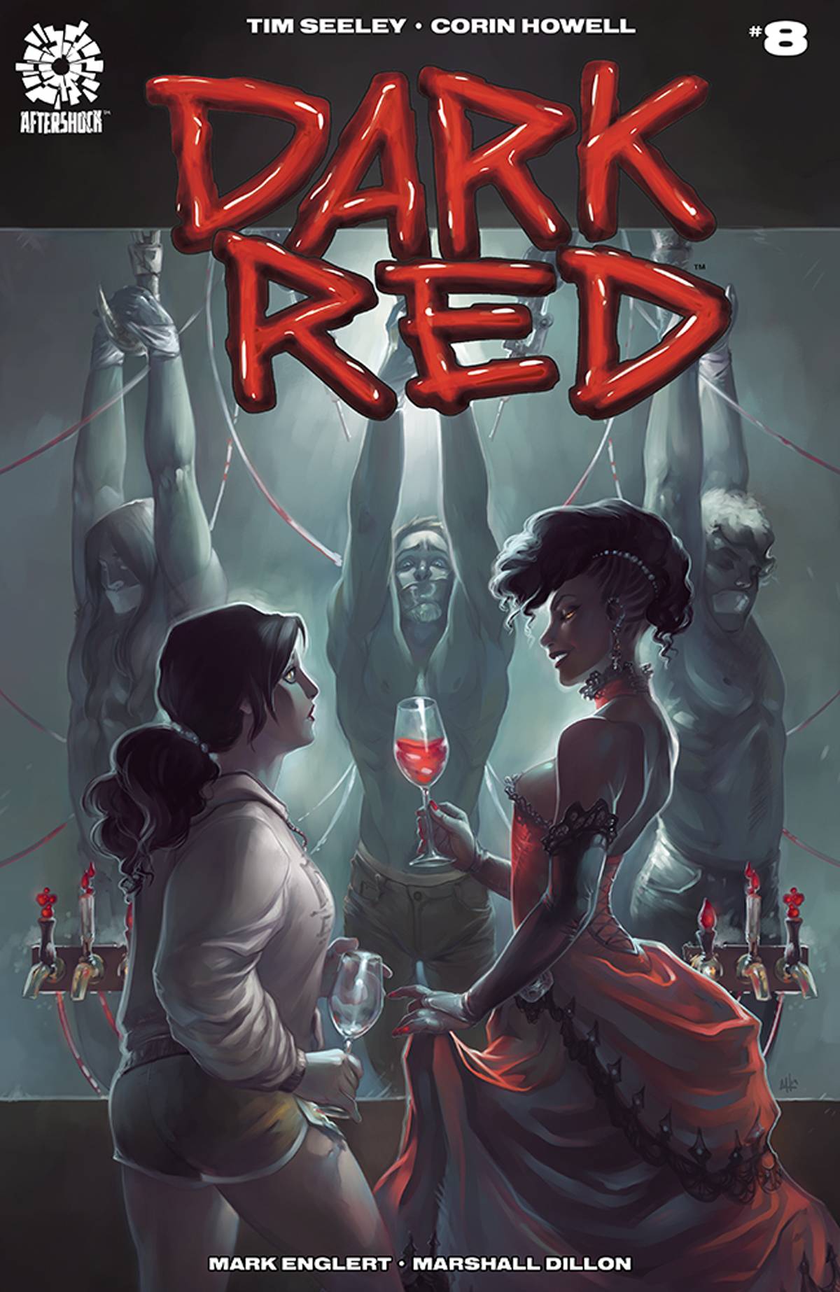 AFTERSHOCK COMICS COMIC BOOK DARK RED #8