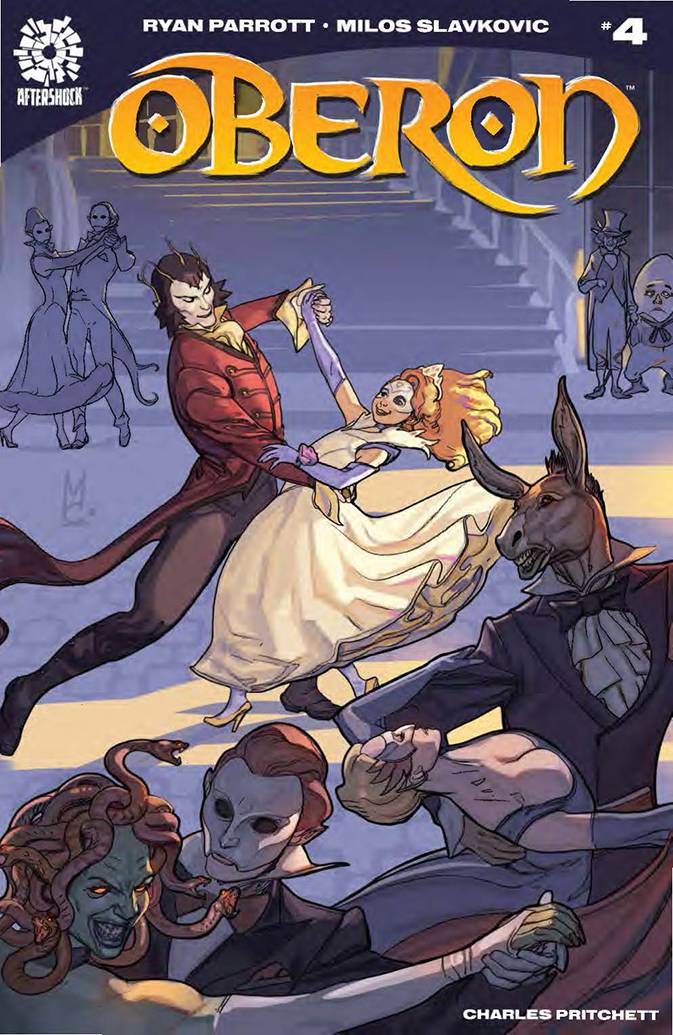 AFTERSHOCK COMICS COMIC BOOK OBERON #4