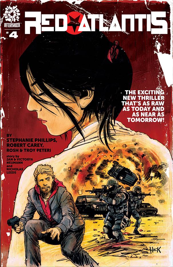 AFTERSHOCK COMICS COMIC BOOK RED ATLANTIS #4