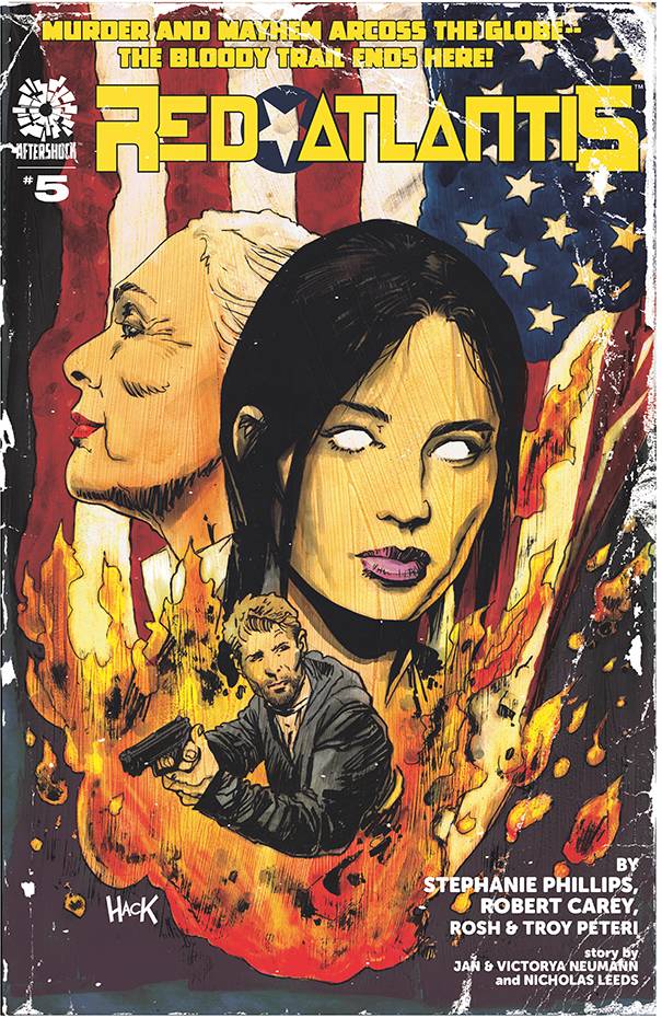 AFTERSHOCK COMICS COMIC BOOK RED ATLANTIS #5