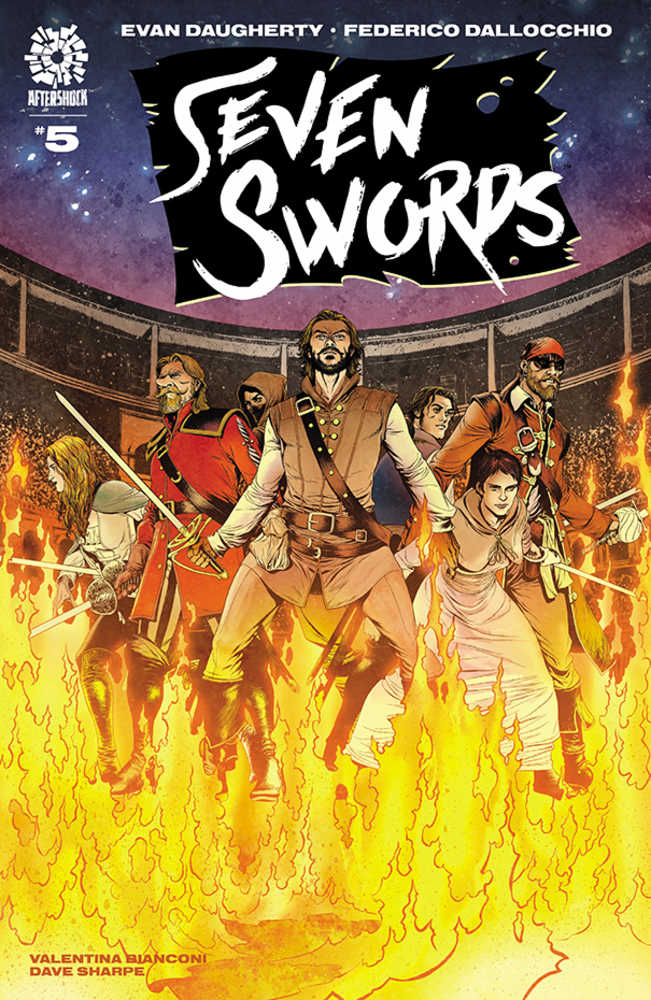 AFTERSHOCK COMICS COMIC BOOK VF/NM Seven Swords #5