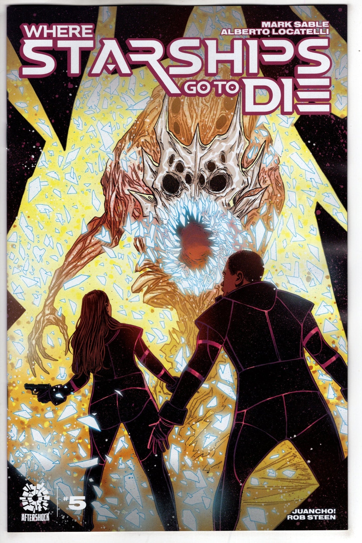 AFTERSHOCK COMICS COMIC BOOK Where Starships Go To Die #5
