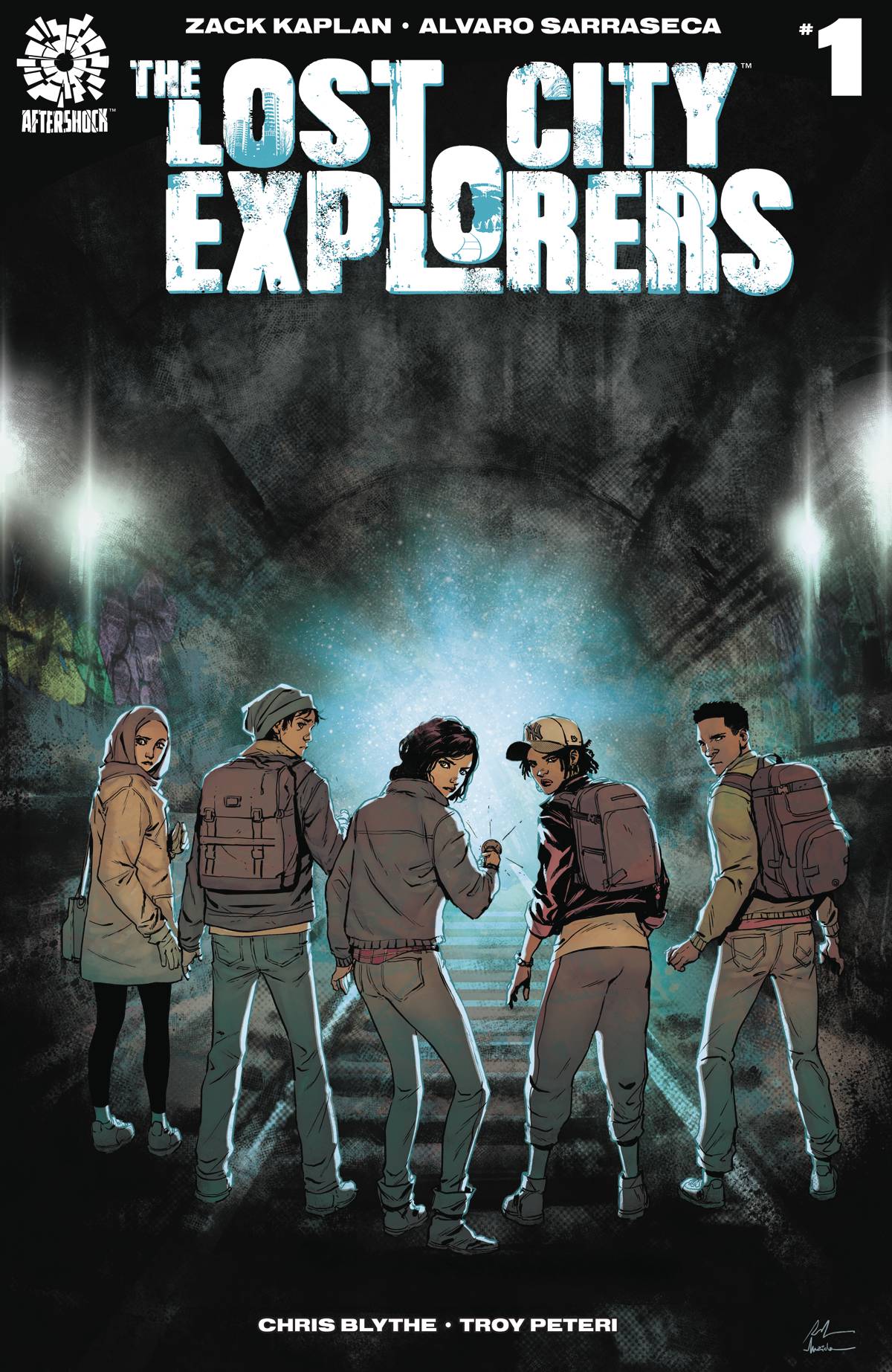 AFTERSHOCK COMICS LOST CITY EXPLORERS #1 CVR A LA TORRE & MAIOLO