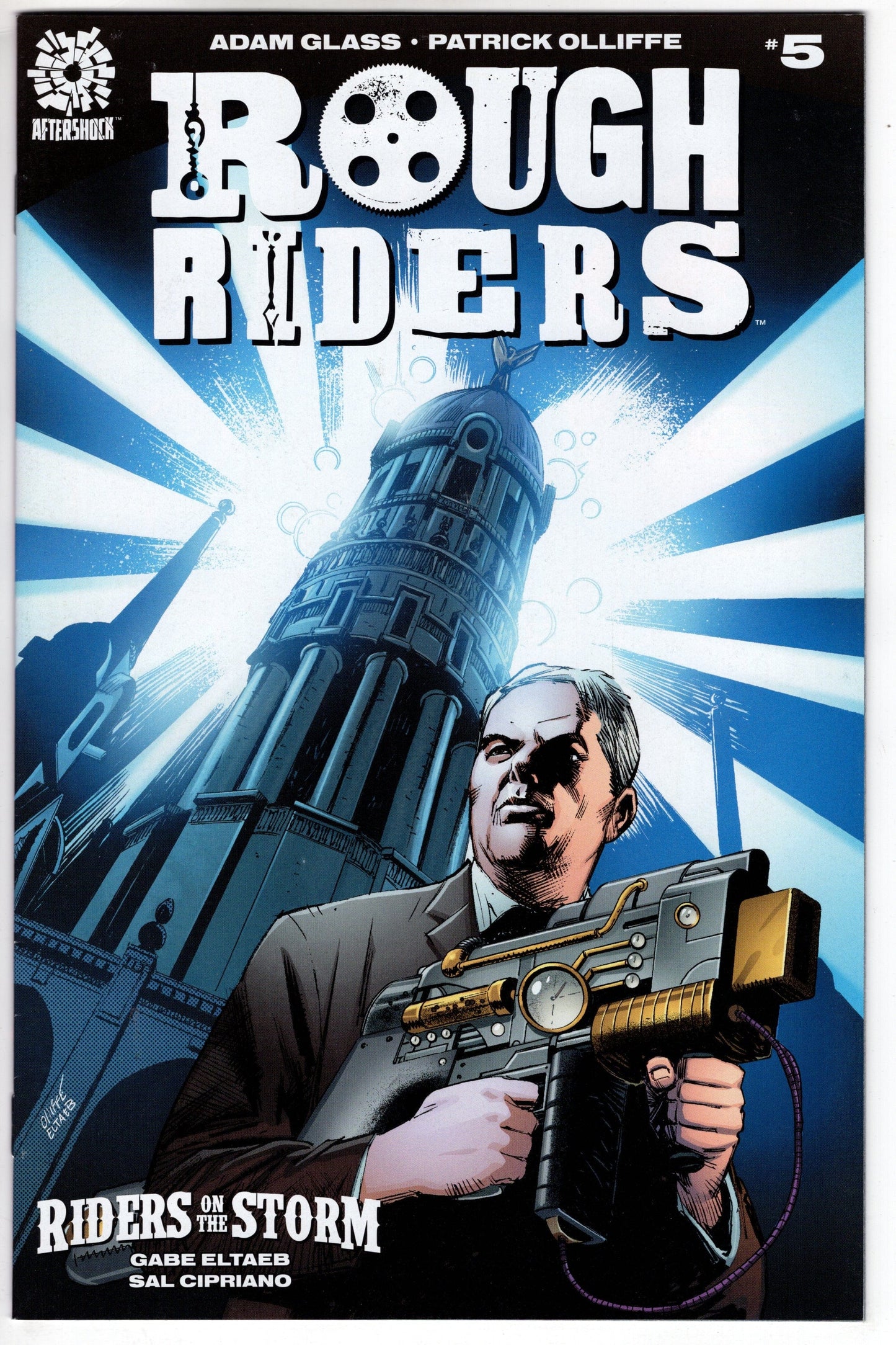AFTERSHOCK COMICS ROUGH RIDERS RIDERS ON THE STORM #5