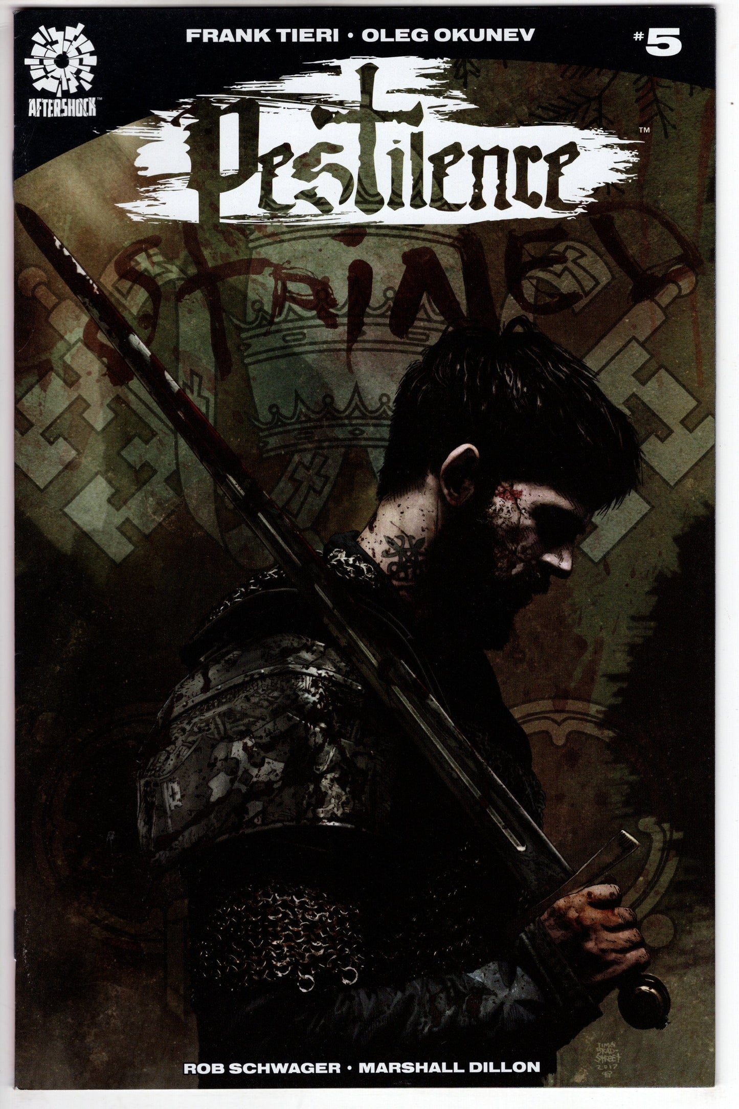 AFTERSHOCK COMICS VF/NM PESTILENCE #5