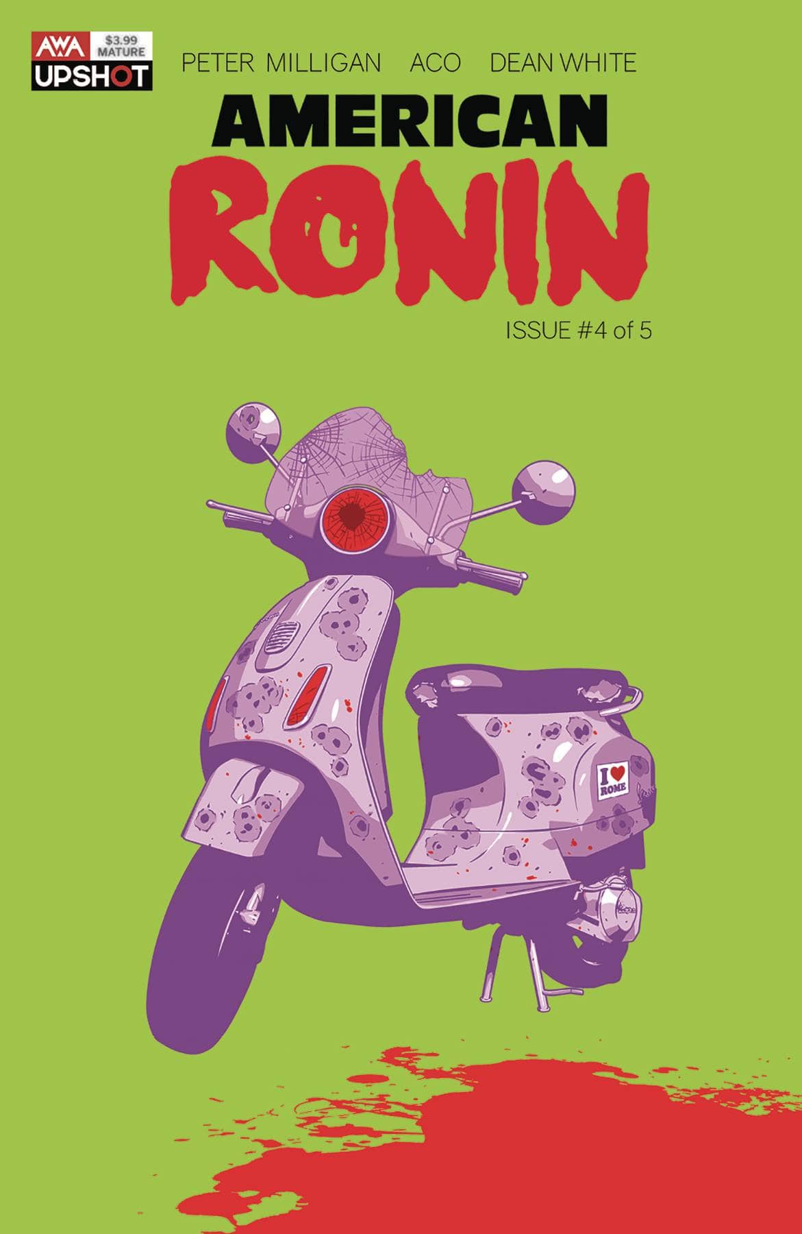 ARTISTS WRITERS & ARTISANS INC COMIC BOOK AMERICAN RONIN #4 (OF 5) (MR)